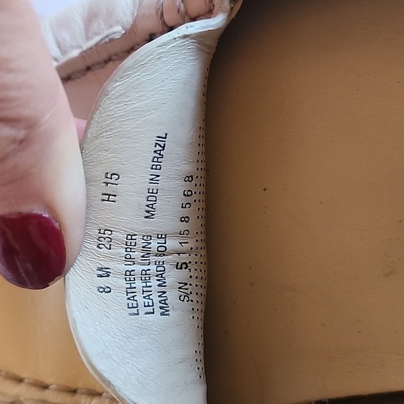 Tory Burch Cream Slide on Loafers Wome's Size 8 - Picture 11 of 13